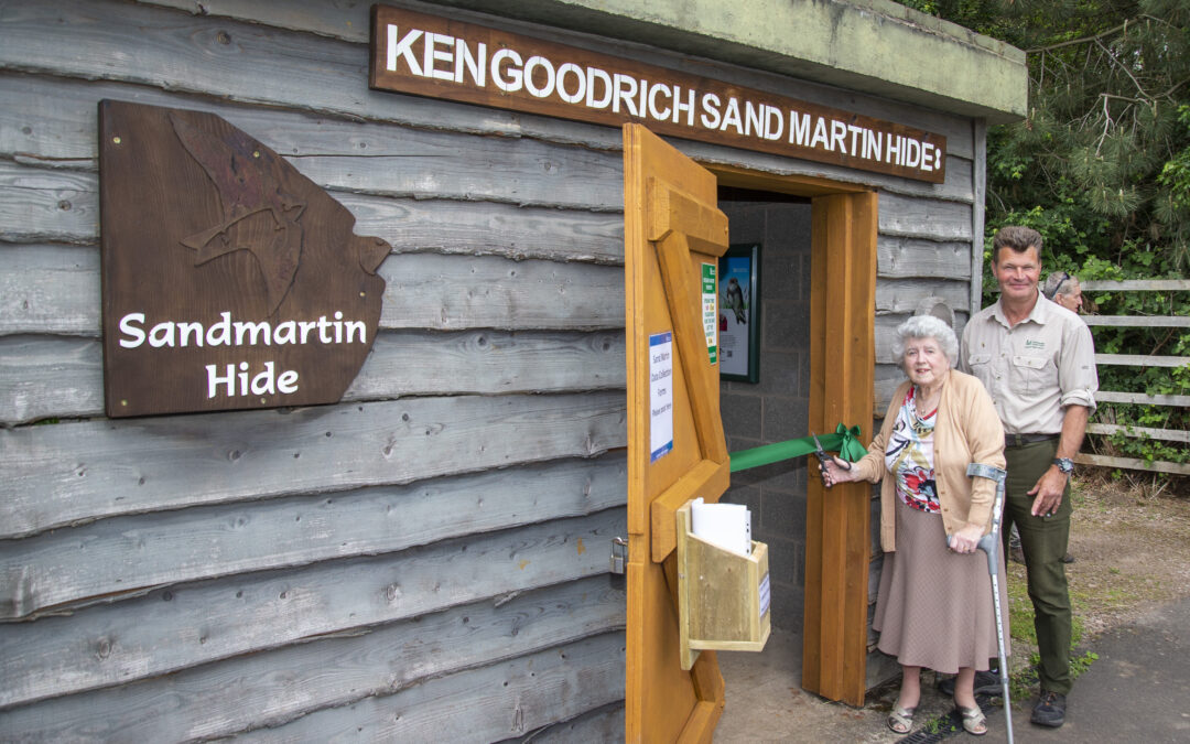 Country park bird hide named in honour of Leicestershire resident